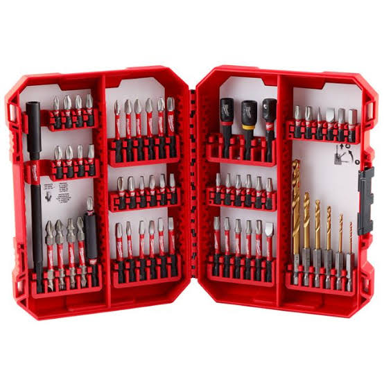 Milwaukee SHOCKWAVE Impact Duty Drill & Drive Set 60-Piece – 48-32-4097