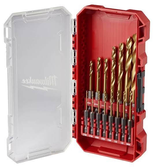 Milwaukee SHOCKWAVE RED HELIX Titanium Drill Bit – 48-89-4670
