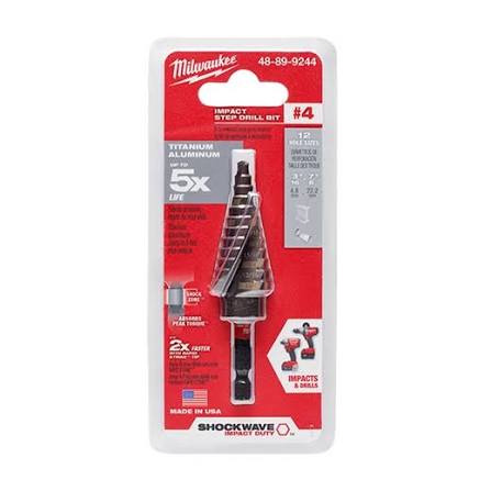 Milwaukee Step Drill Bit – 48-89-9244