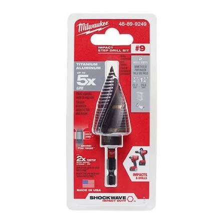 Milwaukee Step Drill Bit – 48-89-9249