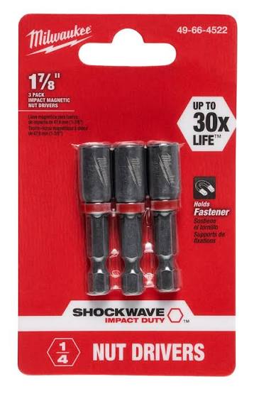 Milwaukee SHOCKWAVE Impact Duty Socket / Set – 49-66-4522