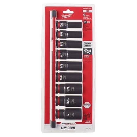 Milwaukee SHOCKWAVE Impact Duty Socket / Set – 49-66-7022