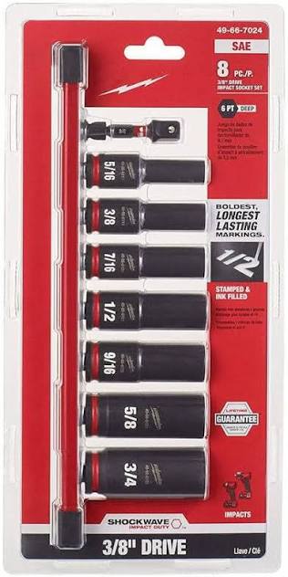 Milwaukee SHOCKWAVE Impact Duty Socket / Set – 49-66-7024