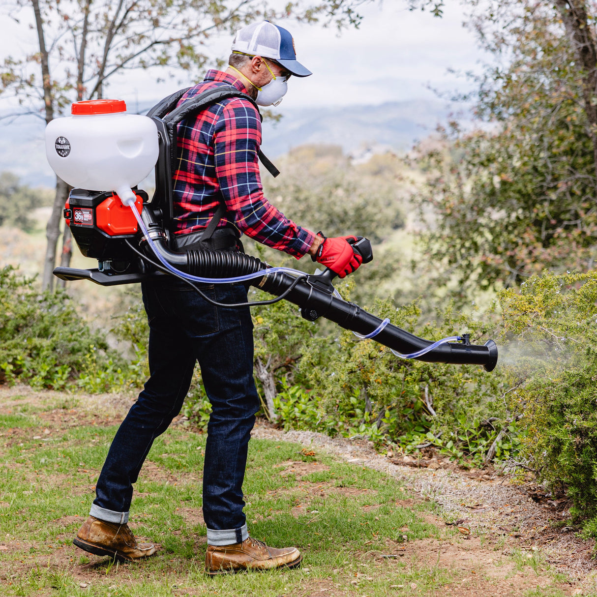 4 Gal Battery Powered Backpack Mosquito Fogger Sprayer 36V for Pest Control Ticks, Fleas, Flies, and Mosquitoes