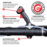 4 Gal Battery Powered Backpack Mosquito Fogger Sprayer 36V for Pest Control Ticks, Fleas, Flies, and Mosquitoes