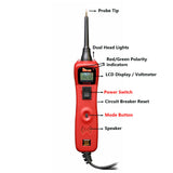 Power Probe 319FTC-RED Circuit Tester With Accessories - Red