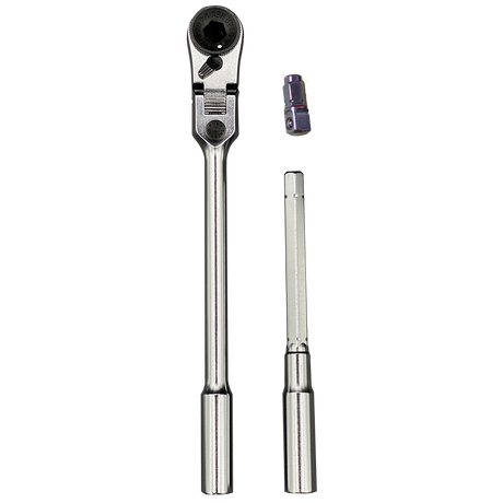 VIM Tools RFB400K 3 Piece 1/4 Mini Flex Bit/Socket Ratchet T-Handle