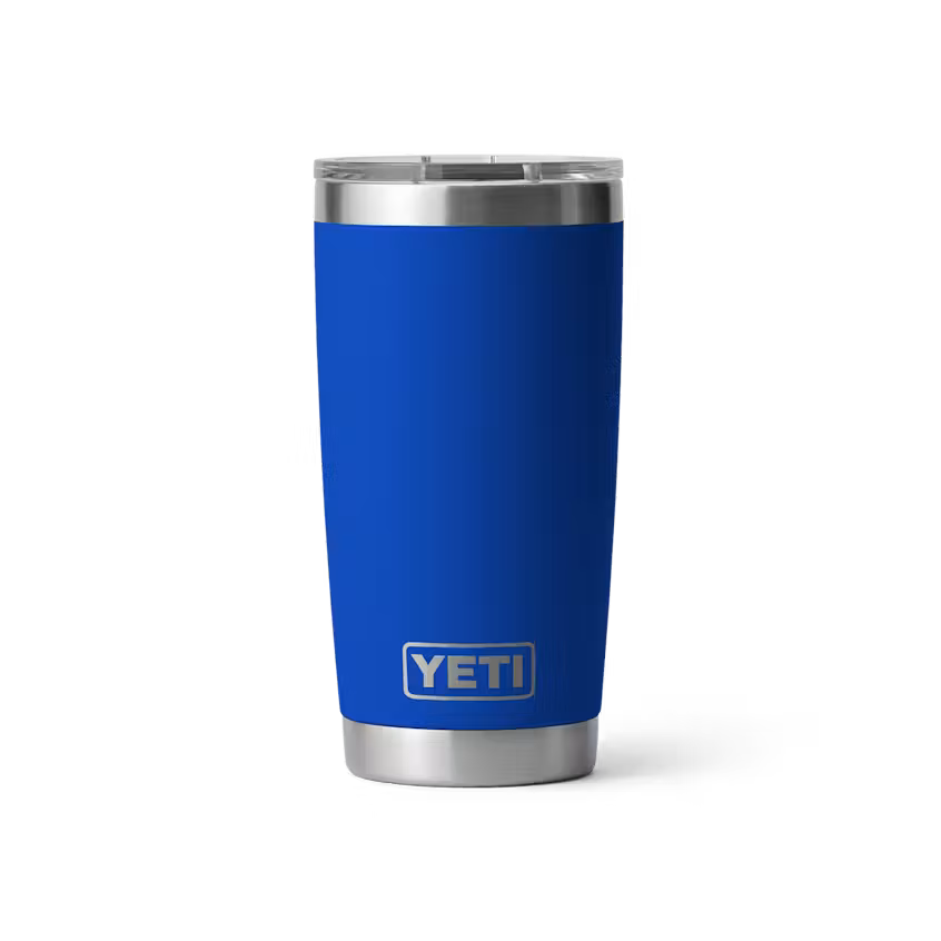 Yeti Rambler 20 oz Tumbler Royal Blue with Magslide Lid