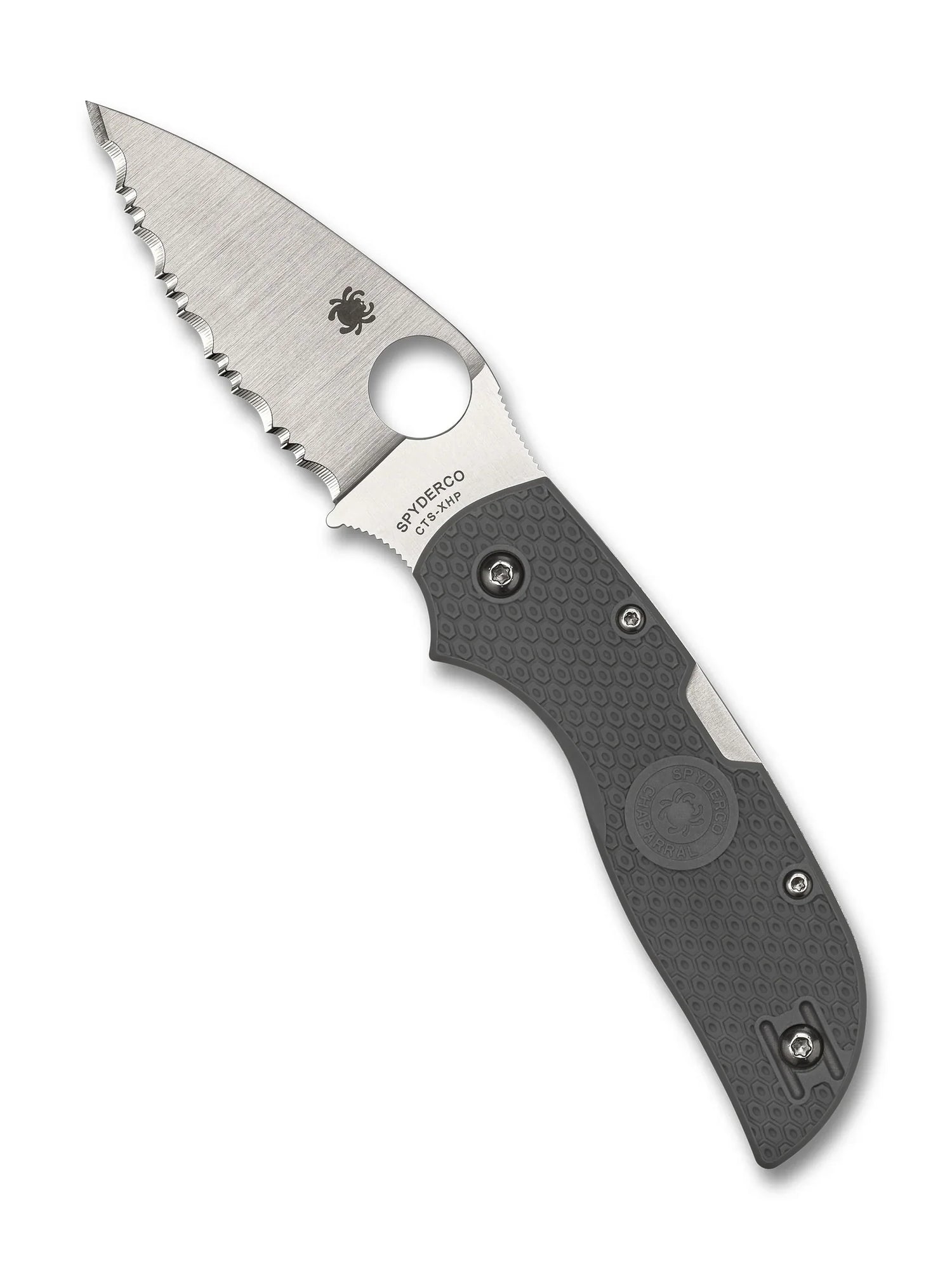 Spyderco C152PGY Chaparral Lightweight Folding Knife