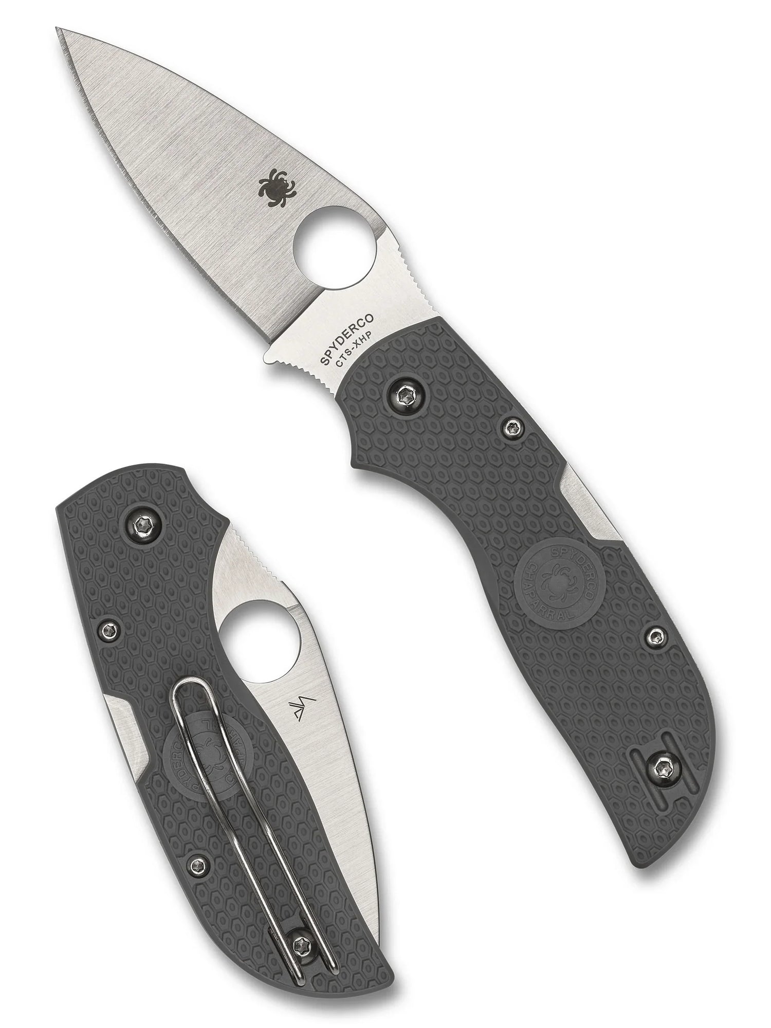 Spyderco C152PGY Chaparral Lightweight Folding Knife