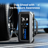 Topdon V2200AIR 2-In-1 2200 Peak Amp Jump Starter Air Compressor