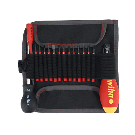 Wiha 28792 16 Piece Insulated Torque Control Driver and Slimline Blade Set