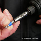 Wiha 70025 TerminatorBlue Impact Bit Square #2 - 1 Inch - 2 Pack