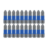 Wiha 70042 TerminatorBlue Impact Bit Phillips #2 - 1 Inch - 20 Pack