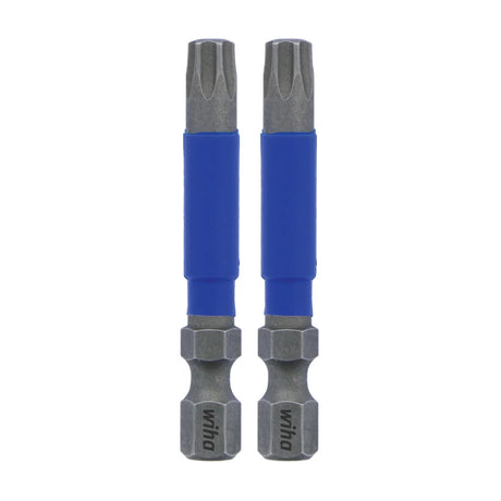 Wiha 70222 TerminatorBlue Impact Bit Torx T30 - 2 Inch - 2 Pack