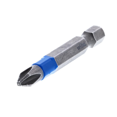 Wiha 70242 TerminatorBlue Impact Bit Phillips #2 - 2 Inch - 15 Pack