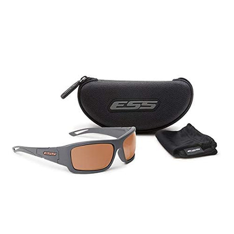 ESS Credence Ballistic Sunglasses – Black Frame with Mirrored Copper Lenses (EE9015-02