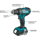 18V LXT® Lithium‑Ion Compact Cordless 2‑Pc. Combo Kit (1.5Ah)