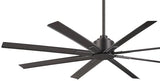 Minka-Aire Xtreme H2O 65" Outdoor Ceiling Fan – Smoked Iron (F896-65-SI)
