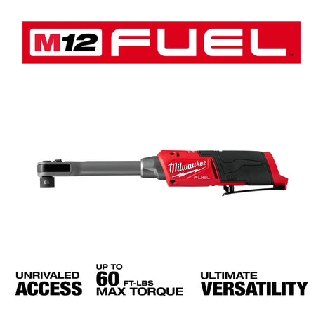 Milwaukee 3050-20 M12 Fuel Insider Extended Reach Box Ratchet