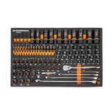 GEARWRENCH GWMSBBS02 97 Piece 1/4" 3/8” 1/2” Drive Bolt Biter Mechanics Tool Set