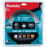 9" Diamond Blade, Turbo, General Purpose