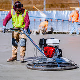 46" Concrete Power Trowel 13HP Honda with Float Pan Cement Finishing Tool