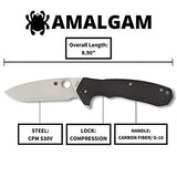 Spyderco C234CFP Amalgam Premium Flipper Knife