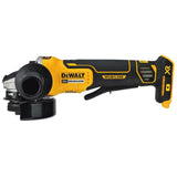20V MAX* XR® 4.5 IN. PADDLE SWITCH SMALL ANGLE GRINDER WITH KICKBACK BRAKE (TOOL ONLY)