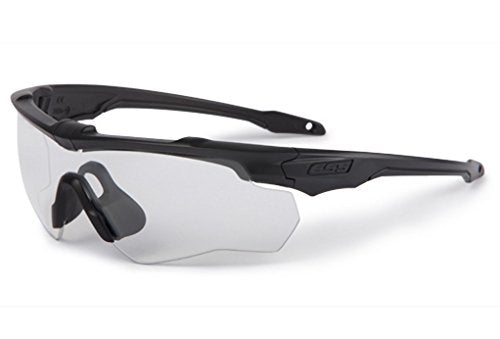 ESS Crossblade ONE Ballistic Eyeshield – Black Frame with Smoke Gray Lens (EE9032-07)