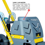 Electric Floor Scraper Vinyl Stripper Carpet Wood Floor Remover