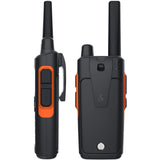 VOX - VOICE-ACTIVATED TRANSMISSION: The user's voice is detected and the radio transmits without the need to press any buttons, freeing hands for other tasks