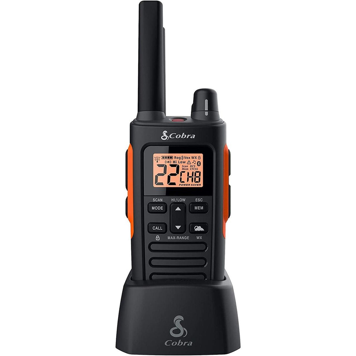 BUILT-IN LED/S. O. S. FLASHLIGHT: The LED/S. O. S. flashlight located at the base of the radio provide enhanced functionality to keep you on the go when the sun goes down