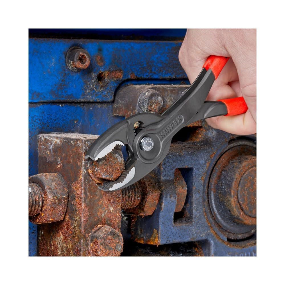 Knipex 82 01 200 SBA TwinGrip Slip Joint Pliers with Dipped Handle