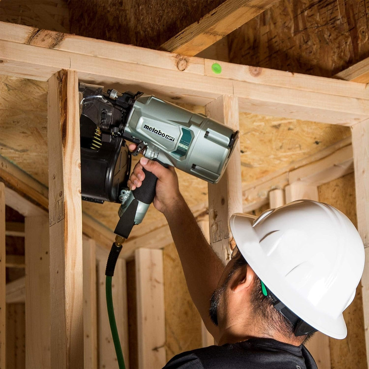 Metabo HPT NV83A5 Coil Framing Nailer Pro Preferred Brand of Pneumatic Nailers